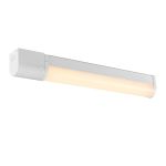 Nordlux Malaika 49 Wall Light Aluminium White 6W 540lm - 830 Warm White | IP44