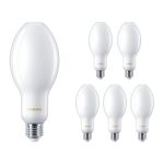 Multipack 6x Philips TrueForce Core LED E27 HPL/SON Frosted 18W 3000lm 300D - 840 Cool White | Replaces 80W