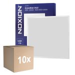 Multipack 10x Noxion LED Panel Ecowhite V4.0 28W 3360lm CCT  |  600X600 UGR<19
