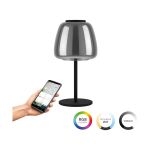 Eglo Table Lamp Alfero-Z Steel Black 7.7W 1000lm - 827-865 Tunable White + RGB | IP20 - Zigbee Dimmable