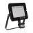 Ledvance LED Floodlight Compact Black 50W 4500lm 100D - 830 Warm White | IP65 - Symmetrical - Motion and Light Sensor