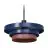 Ledvance LED Pendant Decor Layers Pendant Steel Blue | Suitable for 1x E27