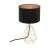 Eglo Table Lamp Carlton 2 Steel Copper Black | IP20 - Suitable for 1x E14 
