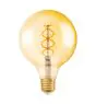 Osram Vintage 1906 LED E27 Globe Filament Gold 125mm 5W 250lm - 820 Extra Warm White | Replaces 25W