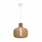 Nordlux Hazo 43 Pendant Wood Brown | Suitable for 1x E27