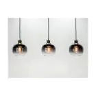 Eglo Pendant Oilella Steel Black Gold | IP20 - Suitable for 3x E27 