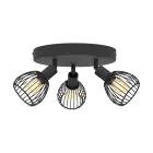 Eglo Ceiling Light Sonni Steel Black | IP20 - Suitable for 3x E14 